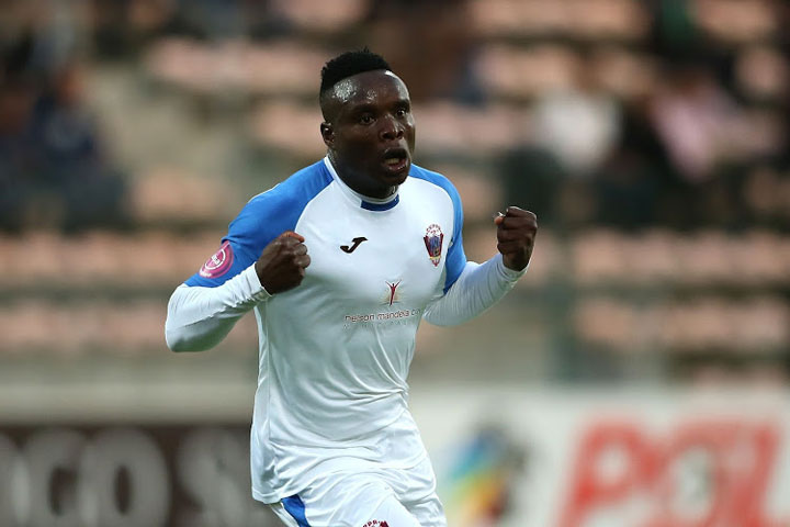 Repo Malepe in action for Chippa United.
