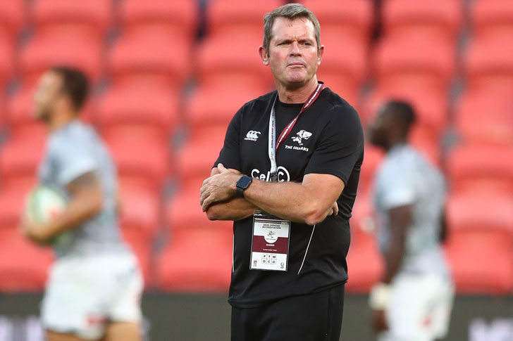 Cell C Sharks head coach Sean Everitt Cell C Sharks head coach Sean Everitt