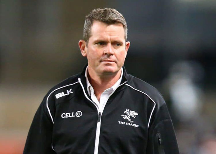 Sharks coach Sean Everitt