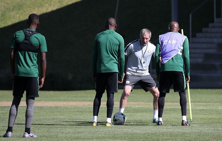 South Africa head coach Stuart Baxter