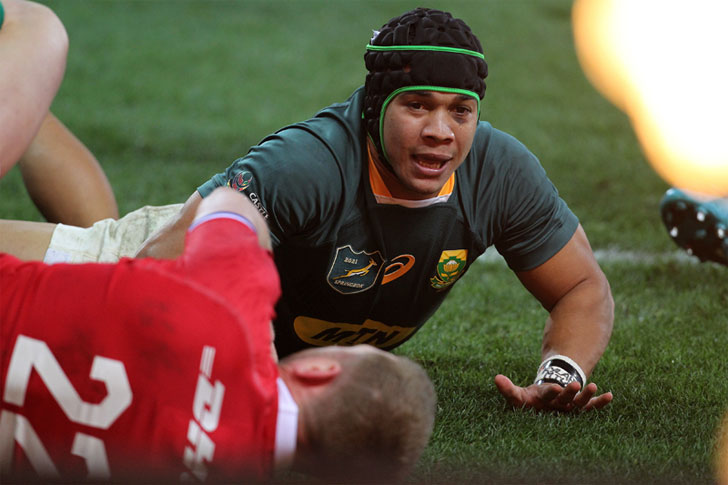 South Africa winger Cheslin Kolbe