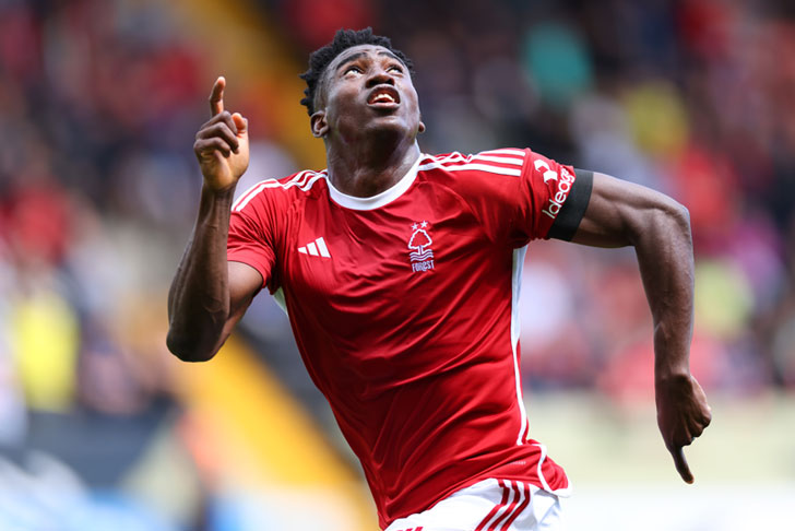 Taiwo Awoniyi of Nottingham Forest