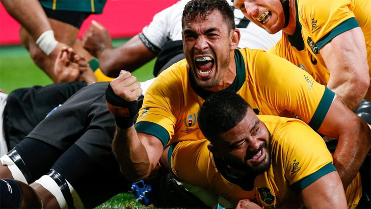 The Wallabies beat Fiji 39-21 in their World Cup opener