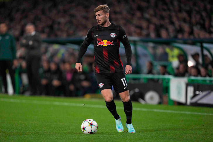 Timo Werner of RB Leipzig