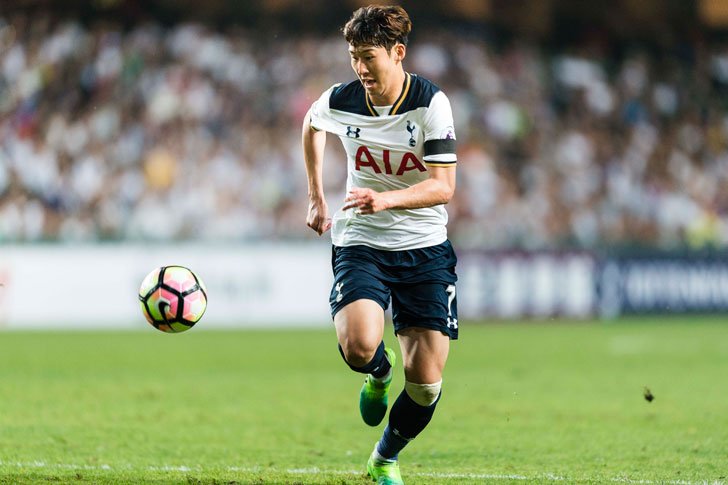 Spurs forward Son Heung-min