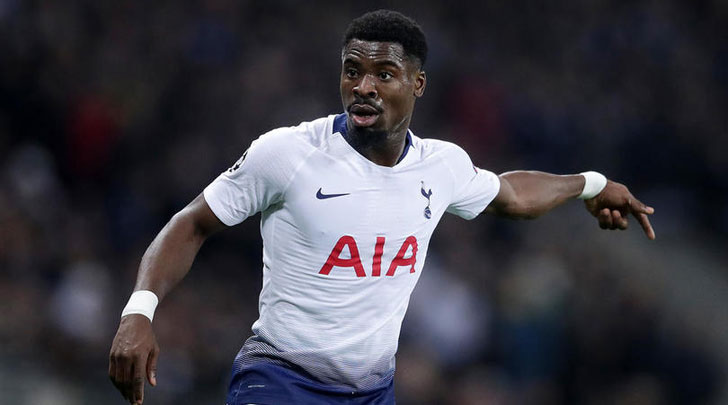 Tottenham defender Serge Aurier