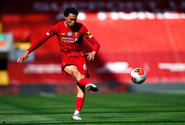 Trent Alexander-Arnold of Liverpool