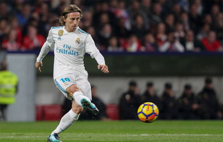 Real Madrid midfielder Luka Modric