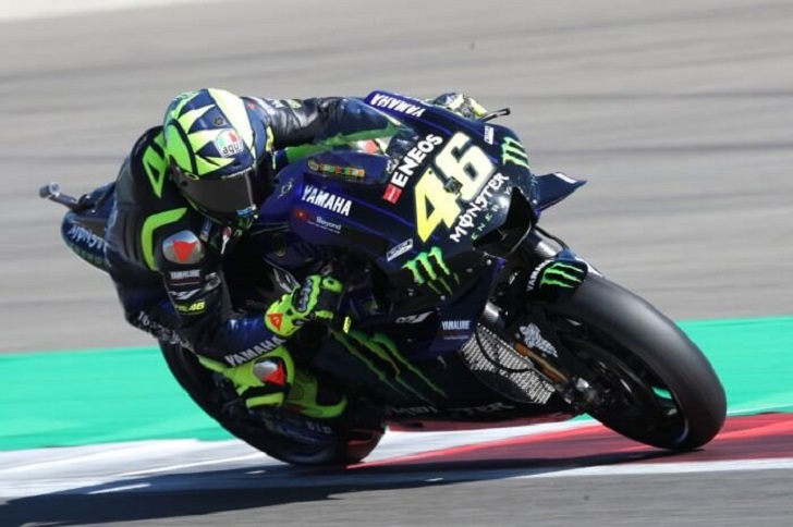 Valentino Rossi of Yamaha