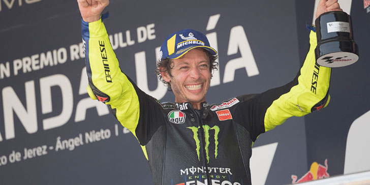 MotoGP veteran Valentino Rossi