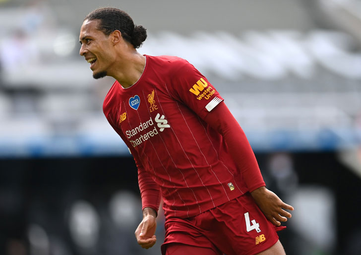 Liverpool defender Virgil van Dijk