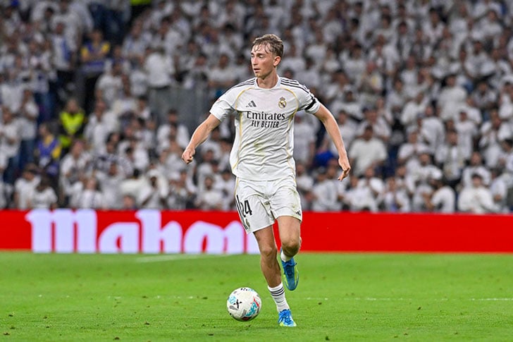 Dean Huijsen of Real Madrid